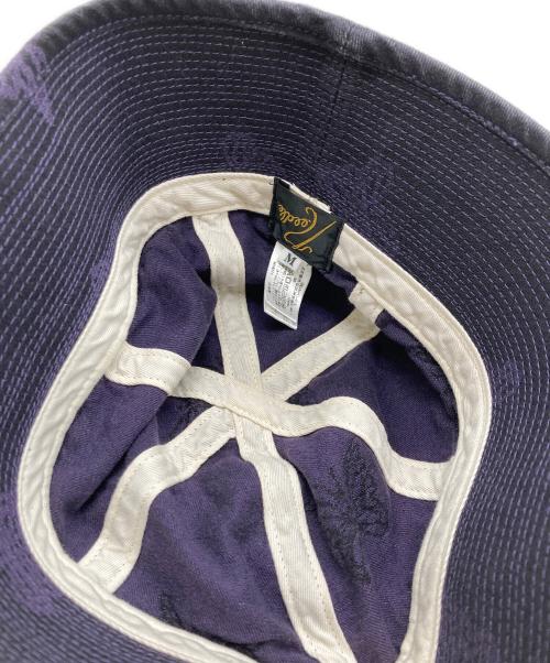 Needles（ニードルズ）Needles (ニードルズ) 刺繍セーラーハット パープル サイズ:Mの古着・服飾アイテム