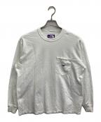 THE NORTHFACE PURPLELABELザ・ノースフェイス パープルレーベル）の古着「7oz Long Sleeve Pocket Tee/長袖カットソー」｜ホワイト
