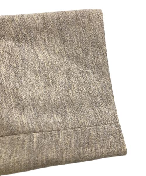 Aquascutum（アクアスキュータム）Aquascutum (アクアスキュータム) ノーカラー ジャージジャケット ベージュ サイズ:10の古着・服飾アイテム