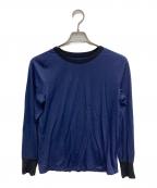 LANVIN COLLECTIONランバンコレクション）の古着「長袖カットソー」｜ネイビー