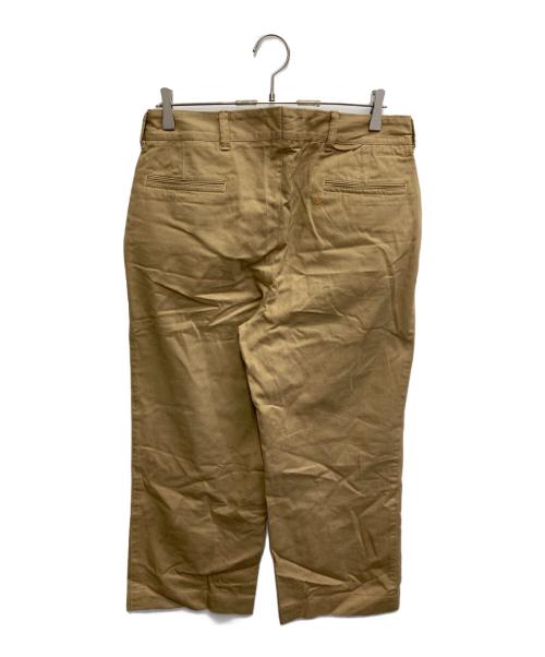 45R（フォーティファイブ・アール）45R (フォーティファイブ・アール) 810 ワットンワイドチノパンツ ベージュ サイズ:不明の古着・服飾アイテム