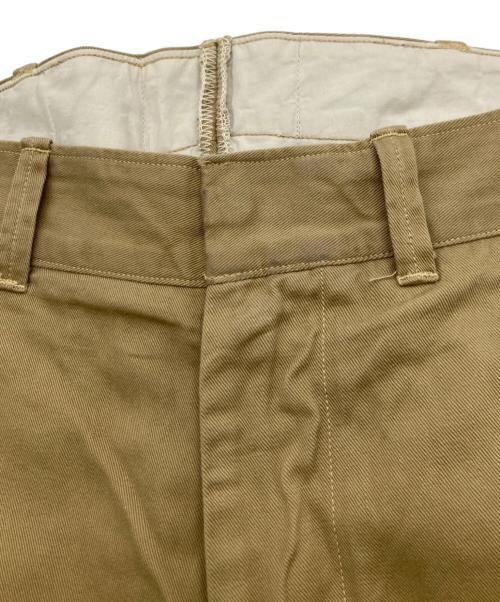 45R（フォーティファイブ・アール）45R (フォーティファイブ・アール) 810 ワットンワイドチノパンツ ベージュ サイズ:不明の古着・服飾アイテム
