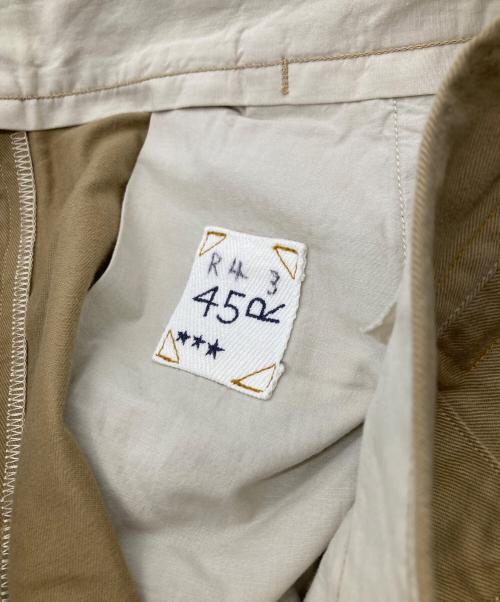45R（フォーティファイブ・アール）45R (フォーティファイブ・アール) 810 ワットンワイドチノパンツ ベージュ サイズ:不明の古着・服飾アイテム