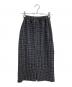 iNtimite (アンティミテ) Tweed Long Skirt イエロー×ネイビー サイズ:S：3000円