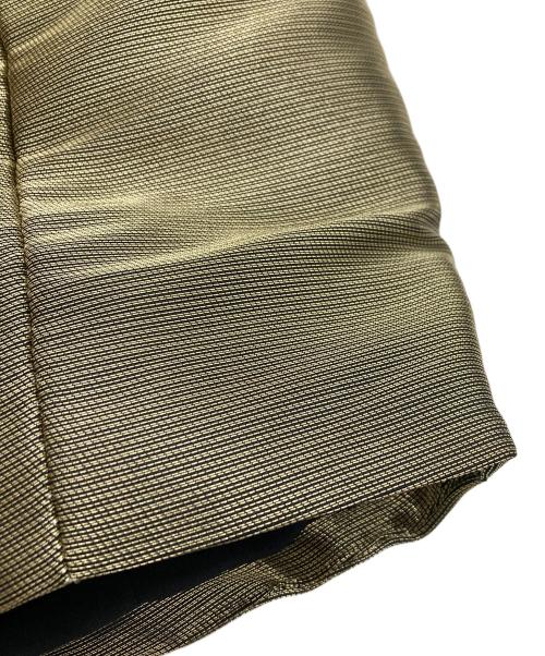 Christian Dior（クリスチャン ディオール）Christian Dior (クリスチャン ディオール) メタリックコクーンワンピース ゴールド サイズ:36の古着・服飾アイテム