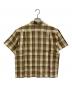 Supreme (シュプリーム) 23SS Metallic Plaid S/S Shirt ゴールド サイズ:S：10000円