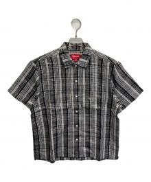 SUPREME（シュプリーム）の古着「23SS Metallic Plaid S/S Shirt」｜グレー