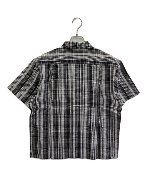 SUPREME（シュプリーム）Supreme (シュプリーム) 23SS Metallic Plaid S/S Shirt グレー サイズ:Sの古着・服飾アイテム