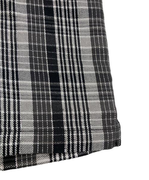 SUPREME（シュプリーム）Supreme (シュプリーム) 23SS Metallic Plaid S/S Shirt グレー サイズ:Sの古着・服飾アイテム