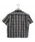 Supreme (シュプリーム) 23SS Metallic Plaid S/S Shirt グレー サイズ:S：12000円