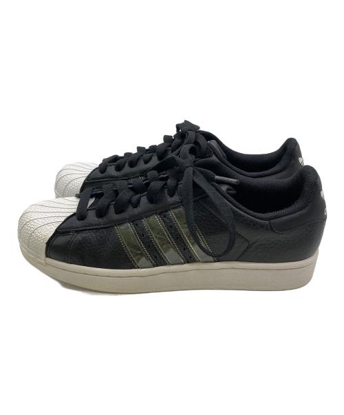 adidas（アディダス）adidas (アディダス) ローカットスニーカー ブラック サイズ:27の古着・服飾アイテム