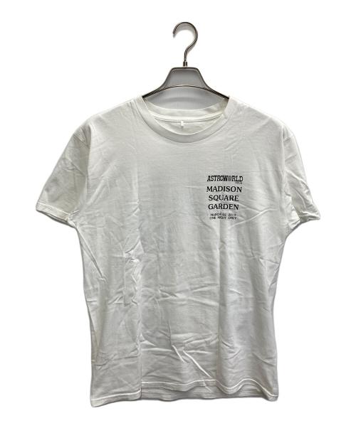 Astroworld（アストロワールド）ASTROWORLD (アストロワールド) Madison Square Tee /プリントTシャツ ホワイト サイズ:XLの古着・服飾アイテム
