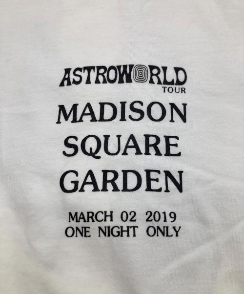 Astroworld（アストロワールド）ASTROWORLD (アストロワールド) Madison Square Tee /プリントTシャツ ホワイト サイズ:XLの古着・服飾アイテム