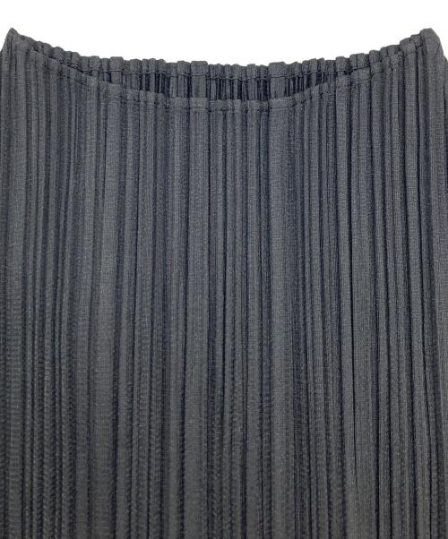 PLEATS PLEASE（プリーツプリーズ）PLEATS PLEASE (プリーツプリーズ) プリーツロングスリーブワンピース ブラック サイズ:3の古着・服飾アイテム