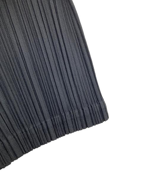 PLEATS PLEASE（プリーツプリーズ）PLEATS PLEASE (プリーツプリーズ) プリーツロングスリーブワンピース ブラック サイズ:3の古着・服飾アイテム