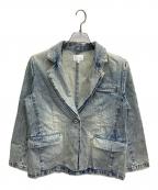 riendaリエンダ）の古着「テーラーカラーデニムジャケット」｜インディゴ