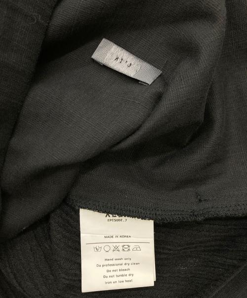 XLIM（エクスリム）XLIM (エクスリム) EP.7 01 シャツ ブラック サイズ:Lの古着・服飾アイテム