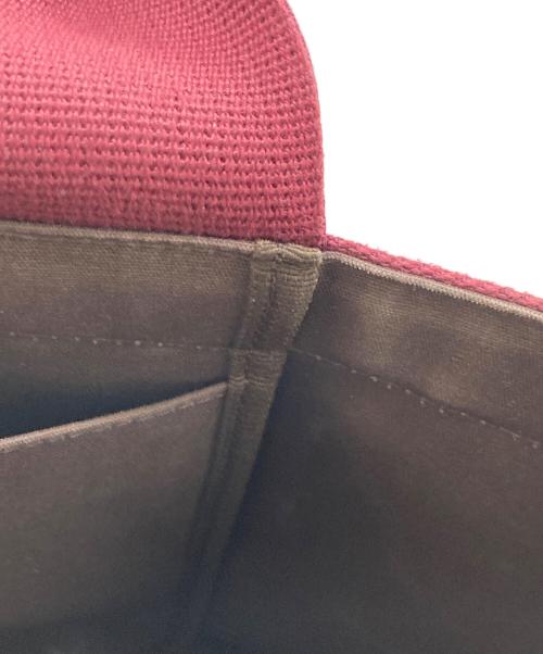 Herve Chapelier（エルベシャプリエ）Herve Chapelier (エルベシャプリエ) 701GP 舟形レザートートバッグ マスティック ×オーベルジーヌ サイズ:Mの古着・服飾アイテム