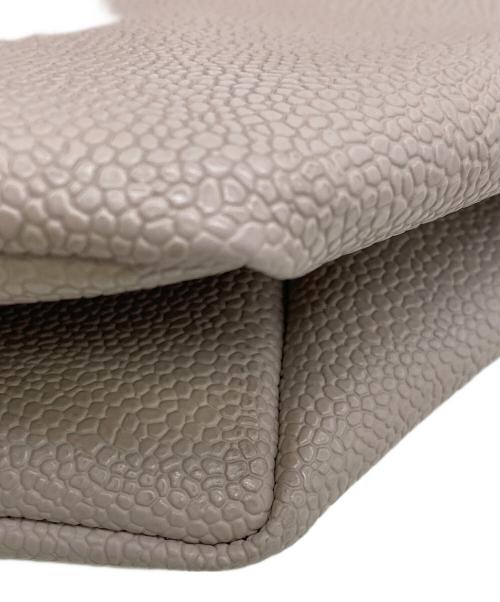 Herve Chapelier（エルベシャプリエ）Herve Chapelier (エルベシャプリエ) 701GP 舟形レザートートバッグ マスティック ×オーベルジーヌ サイズ:Mの古着・服飾アイテム