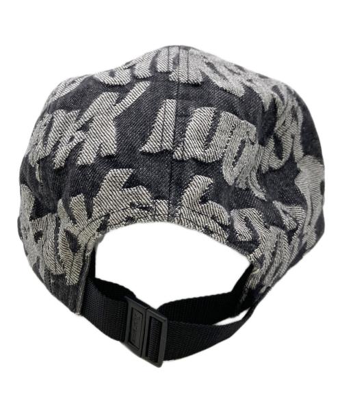 SUPREME（シュプリーム）Supreme (シュプリーム) Fat Tip Jacquard Denim Camp Cap グレー サイズ:FREEの古着・服飾アイテム