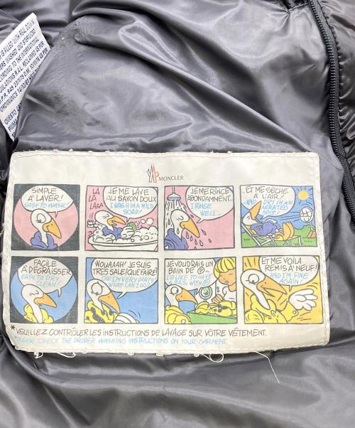 MONCLER（モンクレール）MONCLER (モンクレール) ZIN GIUBBOTTO  ダウンジャケット ブラック サイズ:2の古着・服飾アイテム