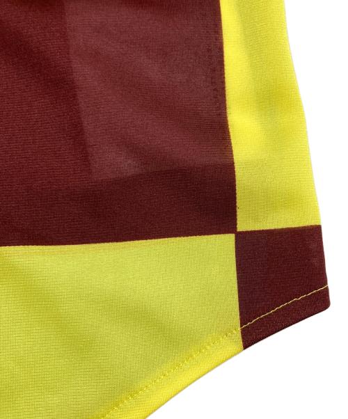 COMME des GARCONS HOMME PLUS（コムデギャルソンオムプリュス）COMME des GARCONS HOMME PLUS (コムデギャルソンオムプリュス) ブロックチェックシャツ【AD2001】 ブルー×イエロー サイズ:Mの古着・服飾アイテム