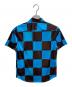 COMME des GARCONS HOMME PLUS (コムデギャルソンオムプリュス) ブロックチェックシャツ【AD2001】 ブルー×イエロー サイズ:M：11000円