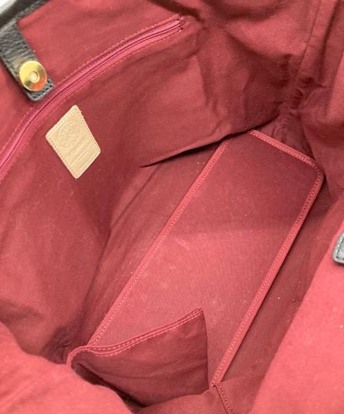 russet（ラシット）russet (ラシット) モノグラム トートバッグ オリーブの古着・服飾アイテム