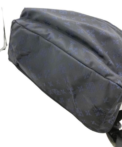 russet（ラシット）russet (ラシット) モノグラムデイバック ネイビーの古着・服飾アイテム