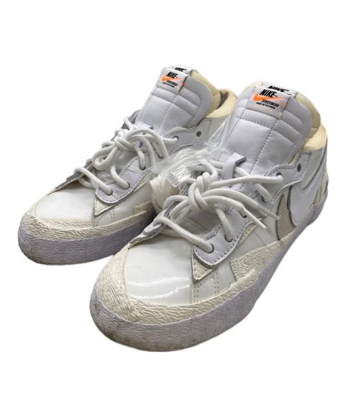 NIKE（ナイキ）NIKE (ナイキ) sacai (サカイ) Blazer Low ホワイト サイズ:26.5の古着・服飾アイテム