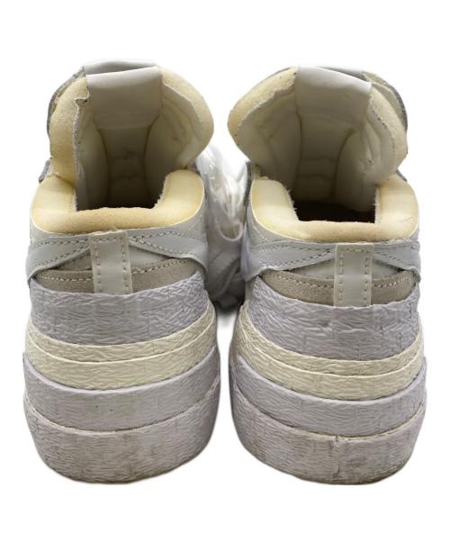 NIKE（ナイキ）NIKE (ナイキ) sacai (サカイ) Blazer Low ホワイト サイズ:26.5の古着・服飾アイテム