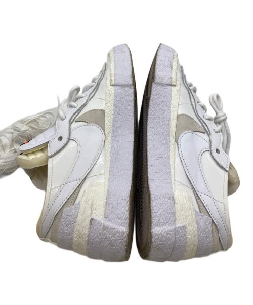 NIKE（ナイキ）NIKE (ナイキ) sacai (サカイ) Blazer Low ホワイト サイズ:26.5の古着・服飾アイテム
