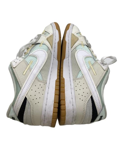 NIKE（ナイキ）NIKE (ナイキ) DUNK SCRAP アイボリー×ブルー サイズ:26.5の古着・服飾アイテム