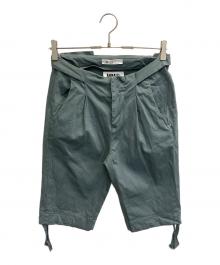 MM6 Maison Margiela（エムエムシックスメゾンマルジェラ）の古着「ドローコードハーフパンツ」｜グレー