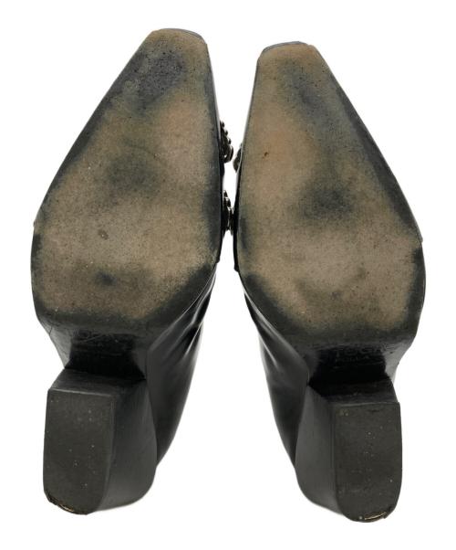 TOGA PULLA（トーガ プルラ）TOGA PULLA (トーガ プルラ) コンチョメタルブーツ ブラック サイズ:41の古着・服飾アイテム