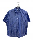 KAPTAIN SUNSHINEキャプテンサンシャイン）の古着「レギュラーカラーシャツ」｜ブルー
