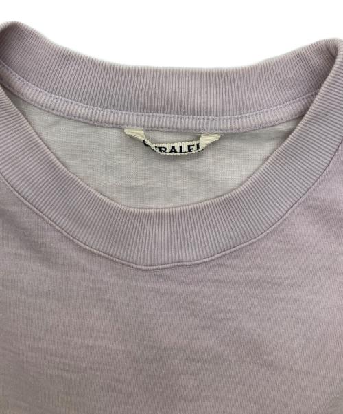 AURALEE（オーラリー）AURALEE (オーラリー) ヘビーウェイト スタンドアップ ポケット Tシャツ ピンク サイズ:4の古着・服飾アイテム