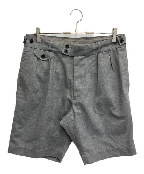 KAPTAIN SUNSHINE（キャプテンサンシャイン）KAPTAIN SUNSHINE (キャプテンサンシャイン) BEAMS PLUS (ビームスプラス) 別注ハーフパンツ グレー サイズ:EXTRA LARGEの古着・服飾アイテム