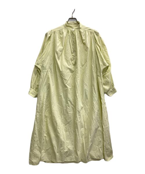 TEN（テン）TEN (テン) Ron Herman (ロンハーマン) コラボカフタンドレスコットンシャツワンピース イライトイエロー サイズ:FREEの古着・服飾アイテム