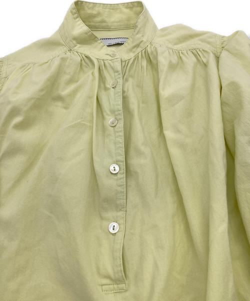 TEN（テン）TEN (テン) Ron Herman (ロンハーマン) コラボカフタンドレスコットンシャツワンピース イライトイエロー サイズ:FREEの古着・服飾アイテム
