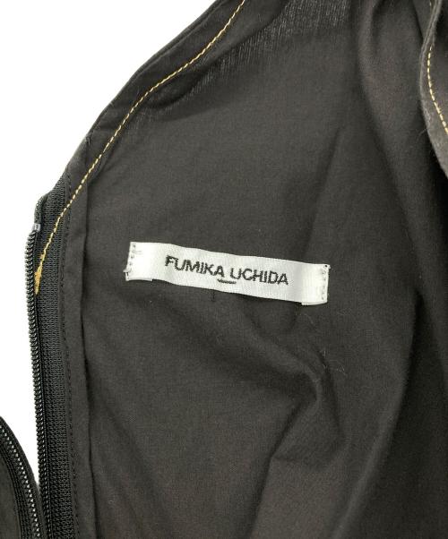 FUMIKA UCHIDA（フミカウチダ）FUMIKA UCHIDA (フミカウチダ) タックドレス ダークブラウン サイズ:36の古着・服飾アイテム