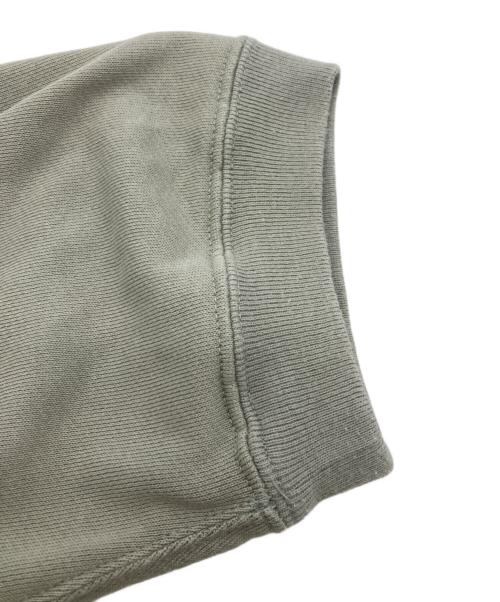 AURALEE（オーラリー）AURALEE (オーラリー) ハーフスリーブスウェット グリーンの古着・服飾アイテム