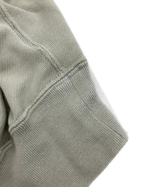 AURALEE（オーラリー）AURALEE (オーラリー) ハーフスリーブスウェット グリーンの古着・服飾アイテム