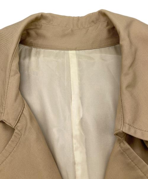 DRESSTERIOR（ドレステリア）DRESSTERIOR (ドレステリア) テンセルコットンツイルビッグトレンチ ベージュ サイズ:36の古着・服飾アイテム