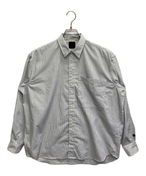 DAIWA PIER39（ダイワ ピア39）DAIWA PIER39 (ダイワ ピア39) TECH REGULAR COLLAR SHIRT L/S GRAPH PLAID ブラック×ホワイト サイズ:Sの古着・服飾アイテム
