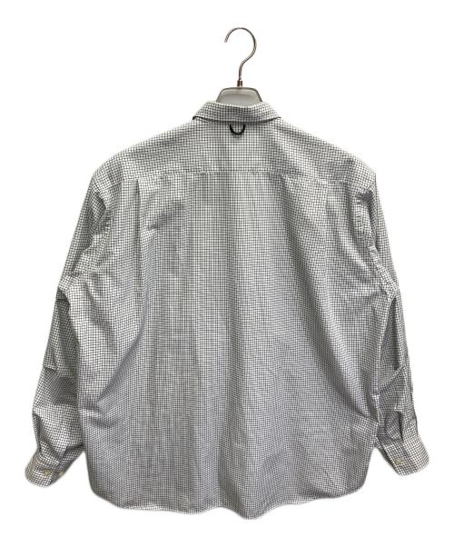 DAIWA PIER39（ダイワ ピア39）DAIWA PIER39 (ダイワ ピア39) TECH REGULAR COLLAR SHIRT L/S GRAPH PLAID ブラック×ホワイト サイズ:Sの古着・服飾アイテム