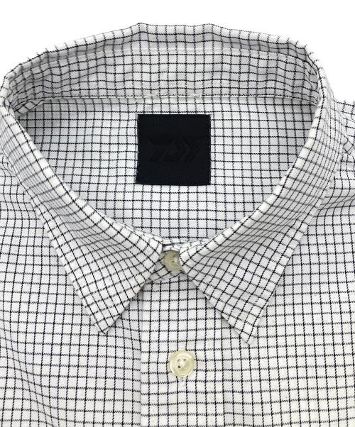 DAIWA PIER39（ダイワ ピア39）DAIWA PIER39 (ダイワ ピア39) TECH REGULAR COLLAR SHIRT L/S GRAPH PLAID ブラック×ホワイト サイズ:Sの古着・服飾アイテム