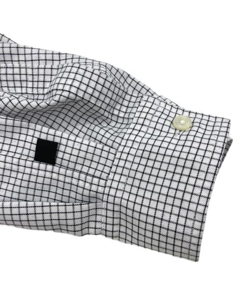 DAIWA PIER39（ダイワ ピア39）DAIWA PIER39 (ダイワ ピア39) TECH REGULAR COLLAR SHIRT L/S GRAPH PLAID ブラック×ホワイト サイズ:Sの古着・服飾アイテム