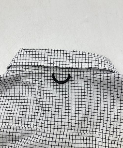 DAIWA PIER39（ダイワ ピア39）DAIWA PIER39 (ダイワ ピア39) TECH REGULAR COLLAR SHIRT L/S GRAPH PLAID ブラック×ホワイト サイズ:Sの古着・服飾アイテム