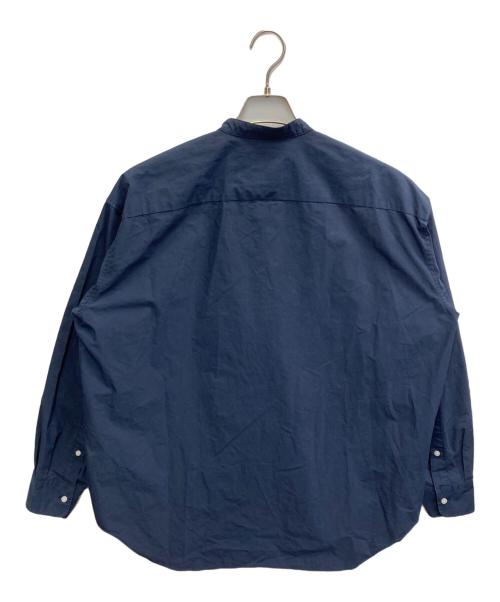 NATURAL WORKS（ナチュラル ワークス）NATURAL WORKS (ナチュラル ワークス) MXP ロングスリーブスマートブロードビッグシャツ ネイビー サイズ:Sの古着・服飾アイテム